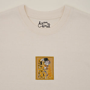 The Kiss - Embroidery on T-shirt