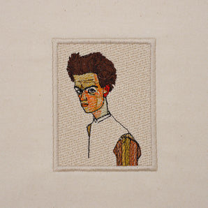Egon Schiele - Embroidery on T-shirt